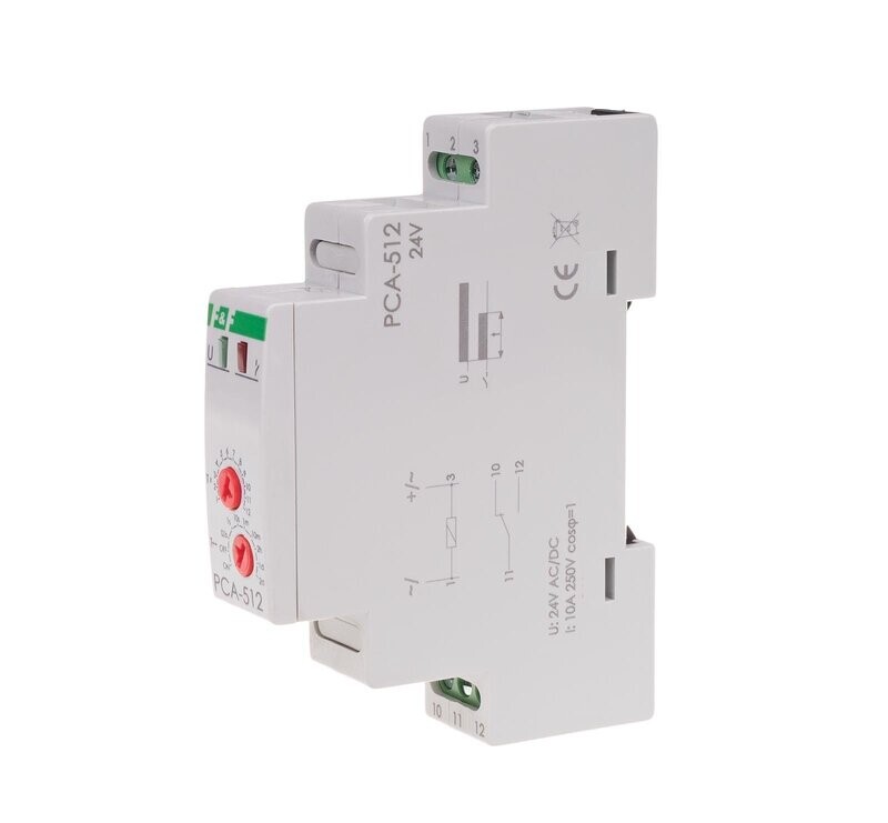 F&F PCA-512 24V Zeitrelais Steuerung von Lüftung Heizung Beleuchtung F&F PCA-512 24V Zeitrelais Steuerung von Lüftung Heizung Beleuchtung