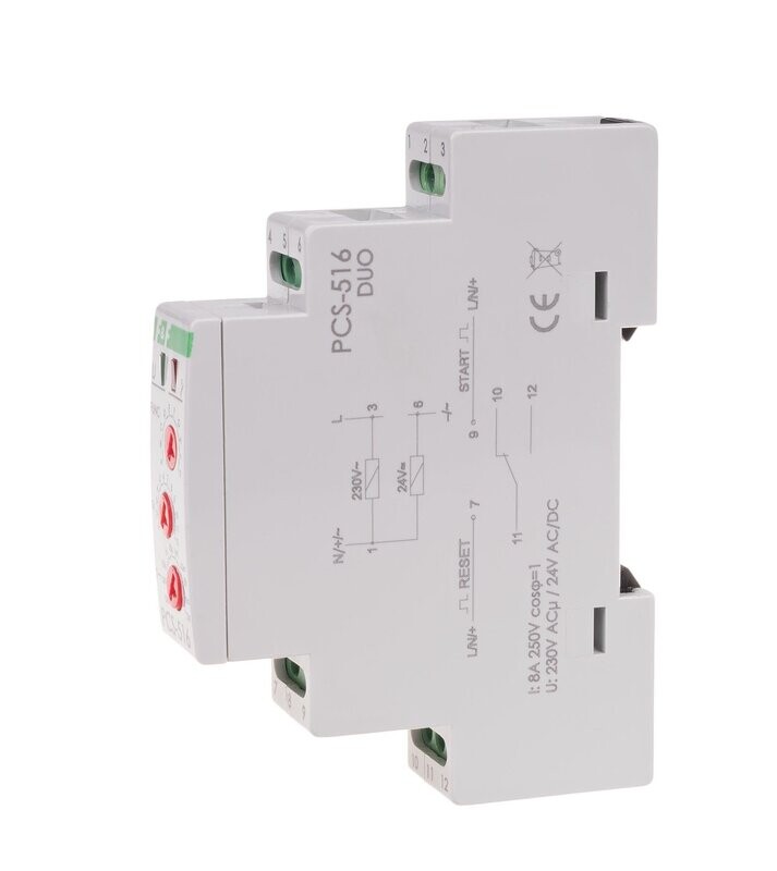 F&F PCS-516 DUO Zeitrelais 10 Funktionen F&F PCS-516 DUO Zeitrelais 10 Funktionen
