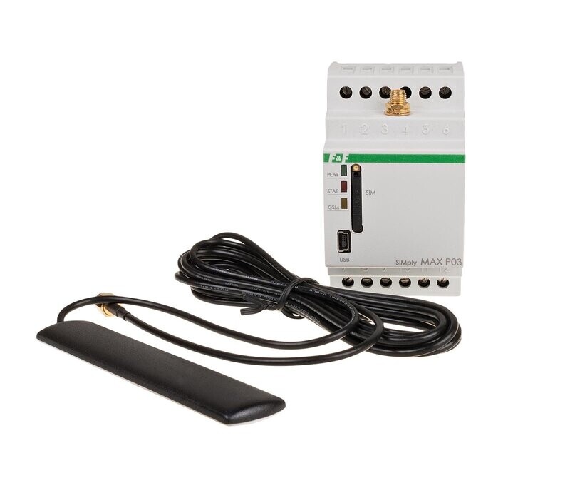F&F Fernsteuerung GSM SIMply Max P03 Temperatur Steuerung F&F Fernsteuerung GSM SIMply Max P03 Temperatur Steuerung