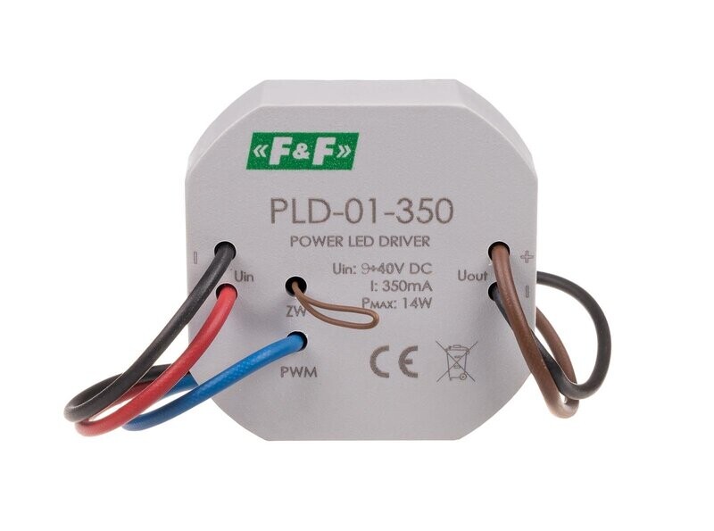 F&F PLD-01-350 LED Stromversorgung 9V-40V DC F&F PLD-01-350 LED Stromversorgung 9V-40V DC