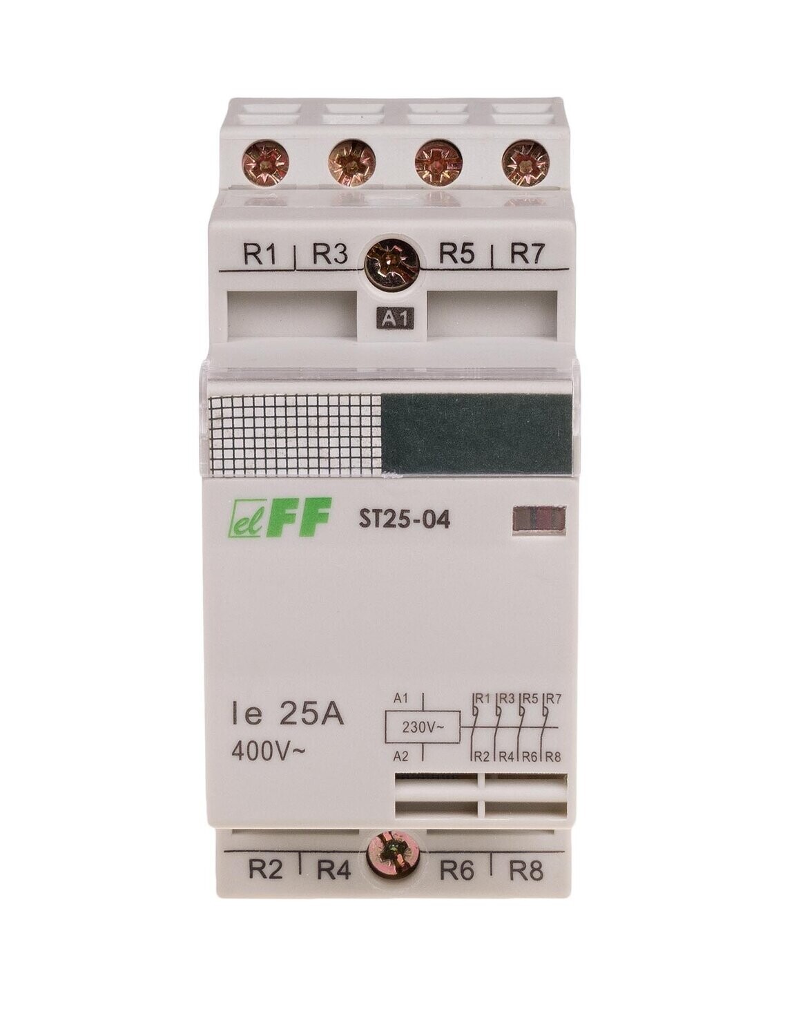 F&F ST25-04 SCHÜTZ SCHALTSCHÜTZ Modular Leistungsschütz 25A 230V AC