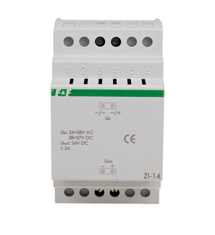 F&F ZI-14 Impulsstabilisator Impulsregler für niedrige Spannung Strom 3A 24V DC F&F ZI-14 Impulsstabilisator Impulsregler für niedrige Spannung Strom 3A 24V DC