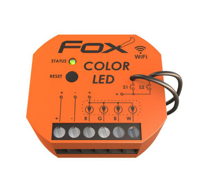 F&F FOX W-LAN Fernsteuerung Wi-Fi 12V 24V LED RGBW COLOR LED Wi-RGBW-P