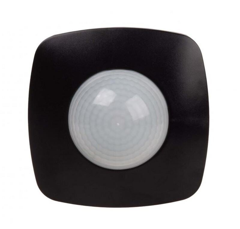 DR-09W Infrarot 360 Grad Bewegungsmelder enge Räume Gänge 230V schwarz DR-09W Infrarot 360 Grad Bewegungsmelder enge Räume Gänge 230V schwarz