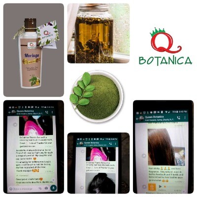 Moringa Herb Infused Hair Oil(male and female)
