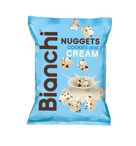 Bianchi Nuggets Cookies and Cream / Hojuelas / Chocolores Maní / Pops Cereal (Pack12)