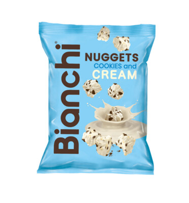 Bianchi Nuggets Cookies and Cream / Hojuelas / Chocolores Maní / Pops Cereal (Pack12)