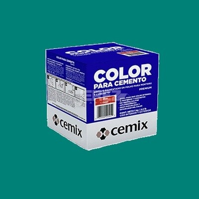 COLOR PARA CEMENTO VERDE BRILLANTE CEMIX