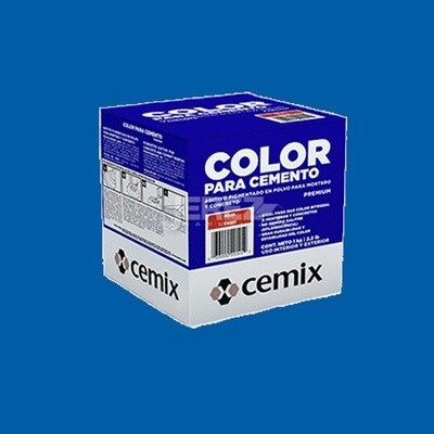 COLOR PARA CEMENTO AZUL TURQUESA 1KG CEMIX