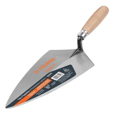 Cuchara para albanil 11 forjada tipo Filadelfia, Truper COD 12993