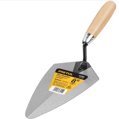 Cuchara para albanil 8 tipo Filadelfia, Pretul COD 21052