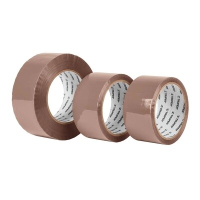 Cinta de empaque 48 mm x 150 m canela, Truper COD 12556