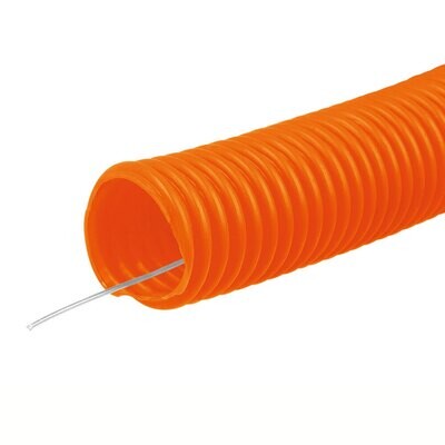 Manguera corrugado 3/4 flexible con guia, RO50MTRS, Truper (POR METRO) COD 45017