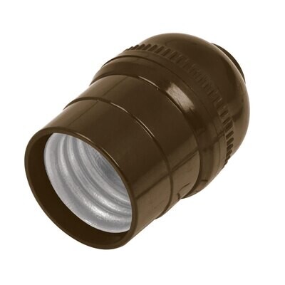 Portalampara de policarbonato, sencillo, Volteck COD 46542