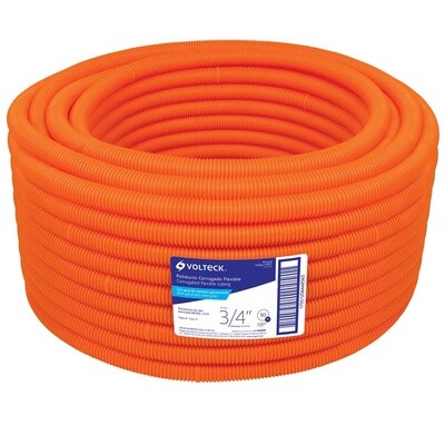 Manguera corrugado 3/4 flexible con guia, RO50MTRS, Truper (POR METRO) COD 45017