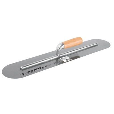 LLANA MANGO MADERA  CANTO REDONDO 18 REMACHES 24" COD 12399 TRUPER LLA-24