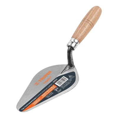 Cuchara para albanil 7 forjada tipo Centroamericana, Truper COD 13004