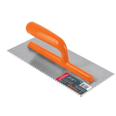 LLANA MANGO PLASTICO  CANTO DENTADO TRIANGULAR 6 REMACHES 11"COD 15415 LLP-6D Truper