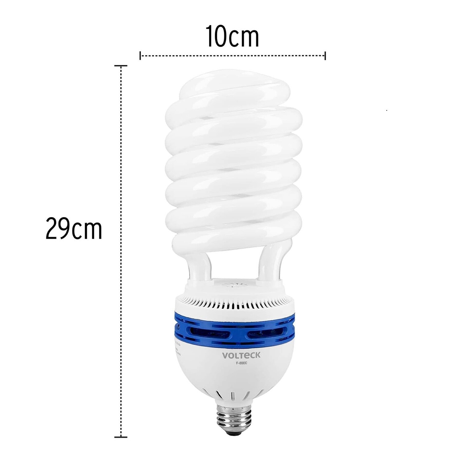 Lampara espiral T5 85 W alta potencia luz de dia, caja COD 48223