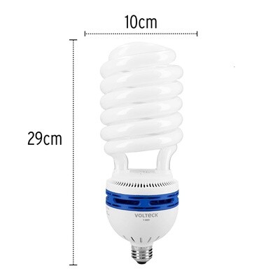 Lampara espiral T5 85 W alta potencia luz de dia, caja COD 48223