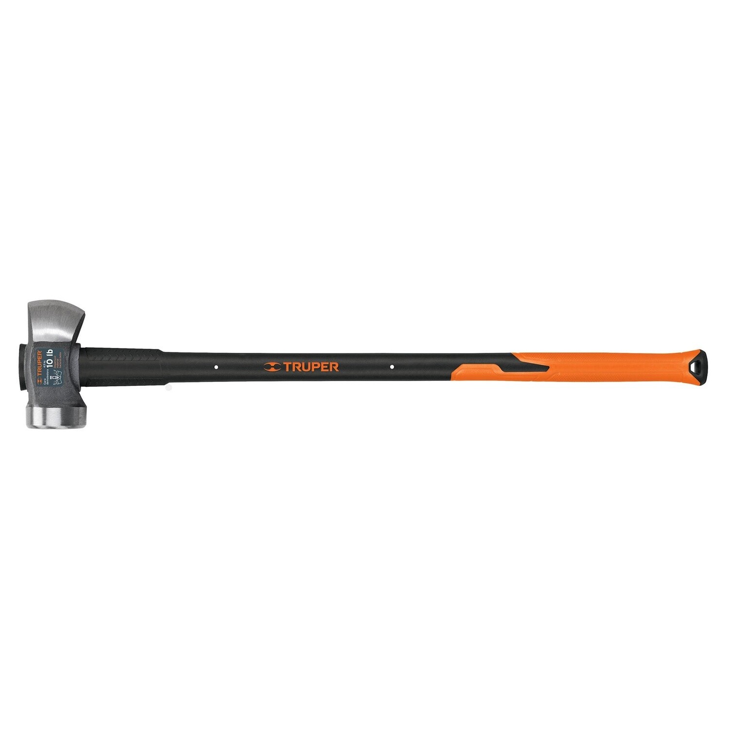 Marro demoledor 10 lb, mango fibra de vidrio 36, Truper COD 11135