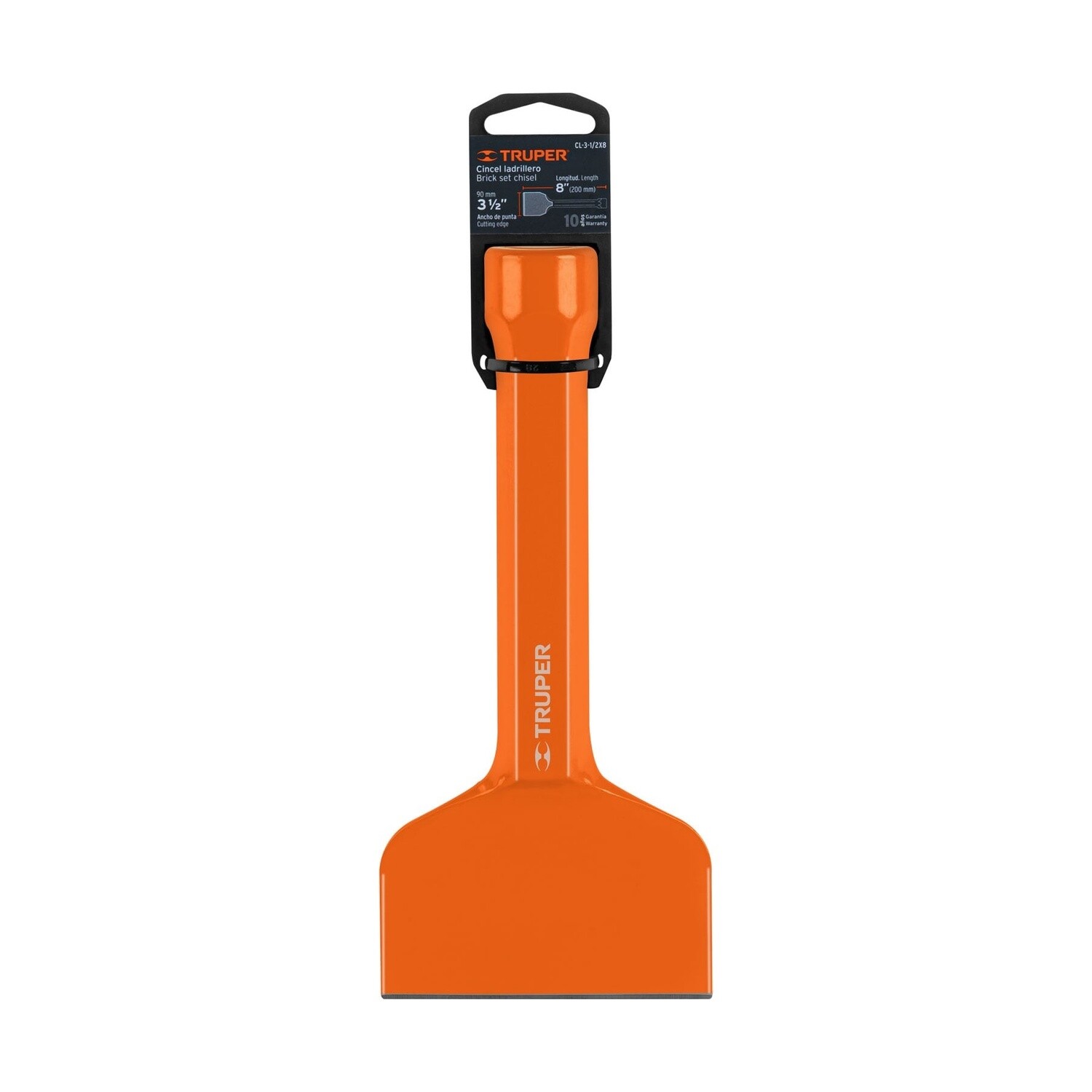 CINCEL LADRILLERO, 3-1/2 X 8" COD 12190 TRUPER CL-3-1/2 X8