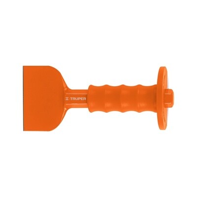 CINCEL LADRILLERO, 3-1/2 X 8" CON GRIP  COD 12193 TRUPER CL-3-1/2 X8G