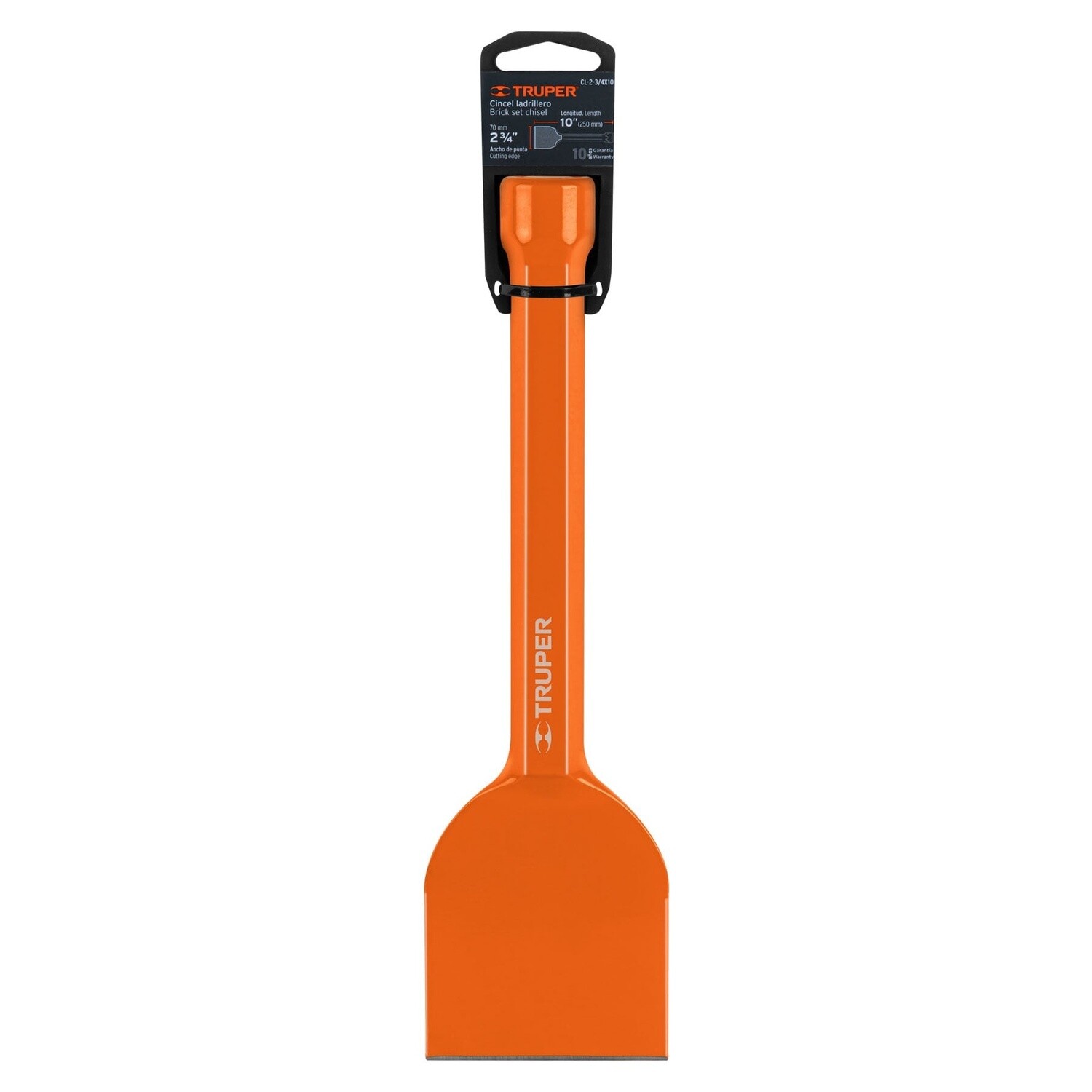 CINCEL LADRILLERO, 2-3/4 X 10" COD 12184 TRUPER CL-2-3/4 X10