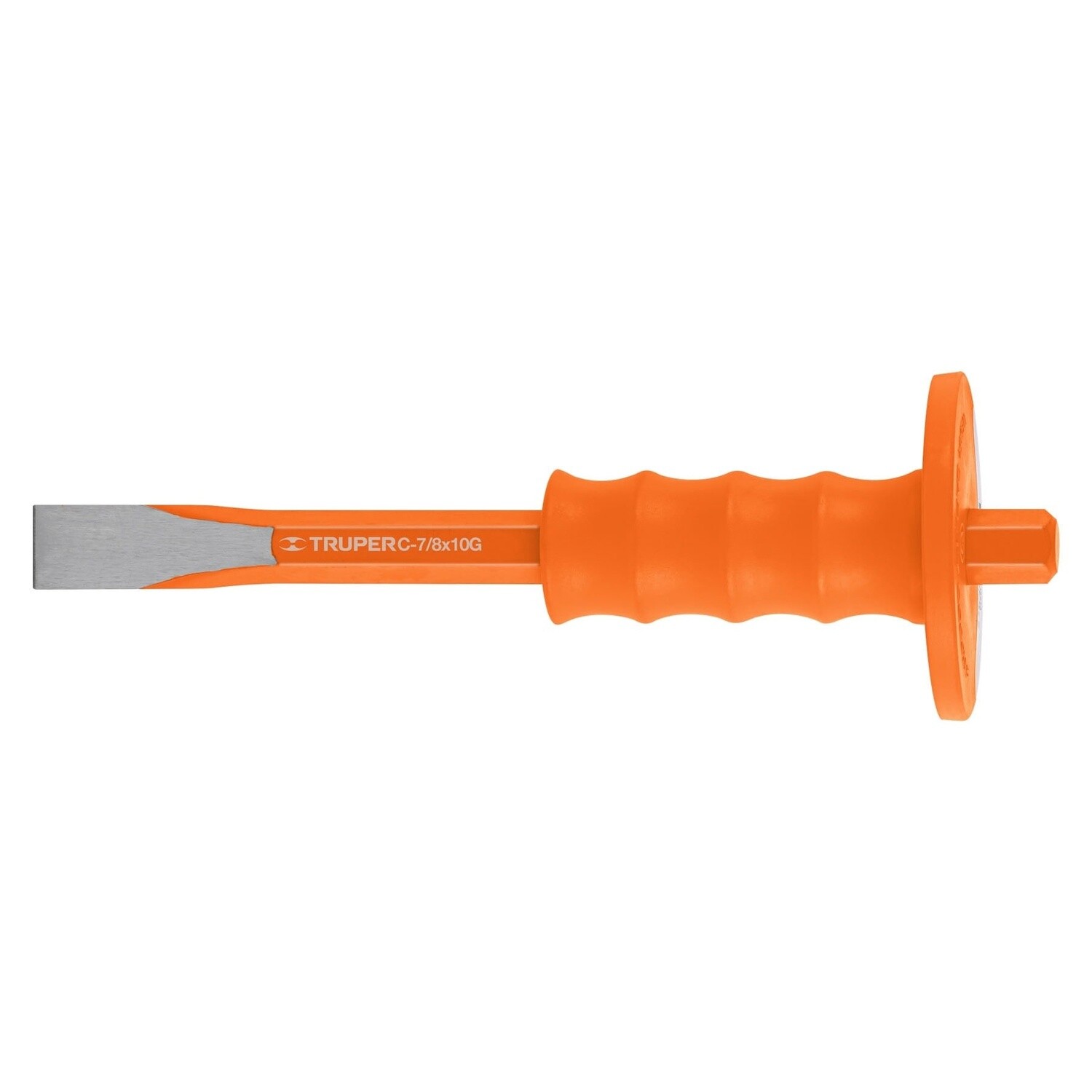 CINCEL CORTE FRIO, 7/8X10" CON GRIP COD 12274 TRUPER C-7/8X 10G