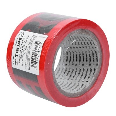 Cinta delimitadora Peligro, rollo de 100 m Truper COD 13979