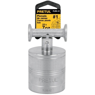 Plomada metalica de 675 g con centro, Pretul COD 22464
