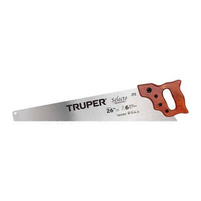 Serrucho 26 Selecto, 6 DPP, Truper COD 18162