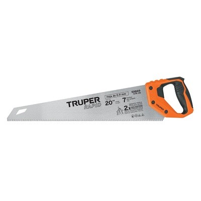 Serrucho Rapid 20, 7 DPP, mango Comfort grip, Truper COD 101869