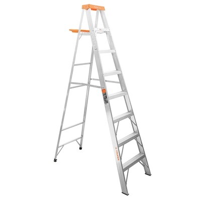 Escalera de tijera tipo II 7 peldanos y bandeja, Truper COD 10337