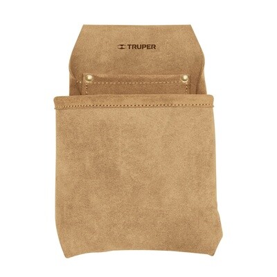 Porta herramientas de clavos con 2 compartimentos, Truper COD 11516