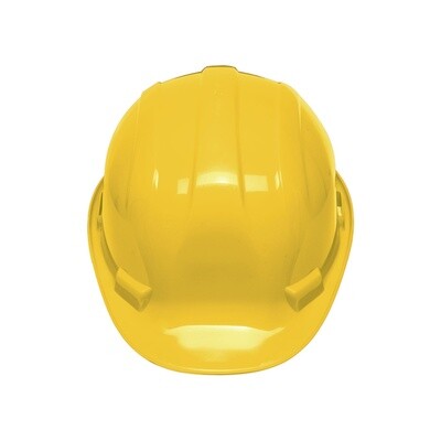 Casco de seguridad, ajuste de intervalos, amarillo, Pretul COD 25037