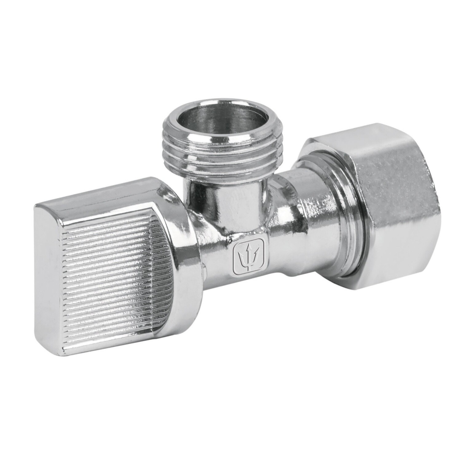 LLAVE ANGULAR DE LATON, 1/2" X 1/2" PARA CPVC COD 49108 FOSET ANG-CPVC