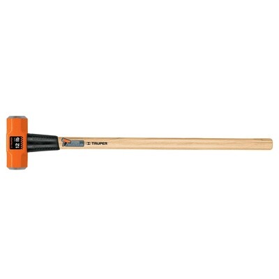 Marro octagonal 12 lb, mango de madera 36, Truper COD 16513