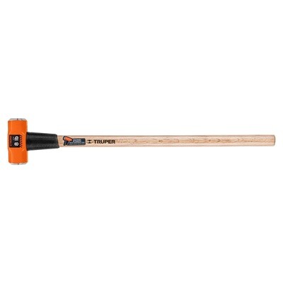 Marro octagonal 8 lb, mango de madera 36, Truper COD 16511