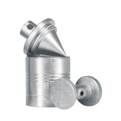 Plomada metalica de 200 g con centro, Pretul COD 22461