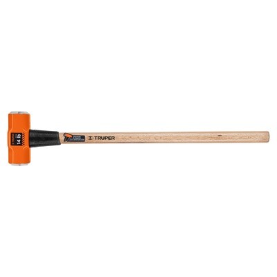 Marro octagonal 14 lb, mango de madera 36, Truper COD 16514