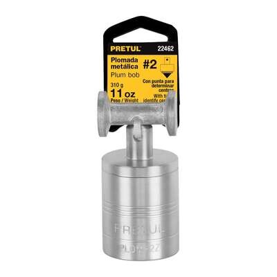Plomada metalica de 310 g con centro, Pretul COD 22462