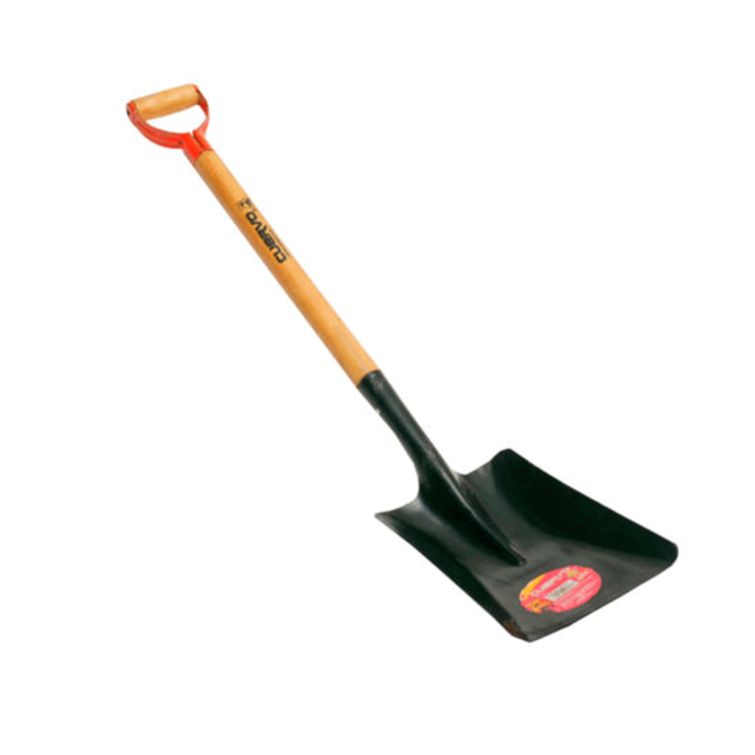 PALA CUADRADA 97CM PUÑO D CUERVO PE-2DC 106047 COD.97CM-C