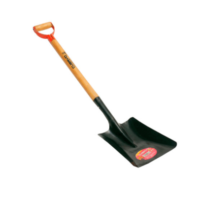 PALA CUADRADA 97CM PUÑO D CUERVO PE-2DC 106047 COD.97CM-C