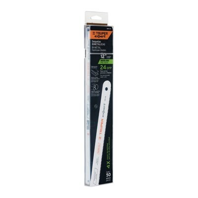 Segueta bimetalica de 12, 24 DPP, Truper Expert COD 18101
