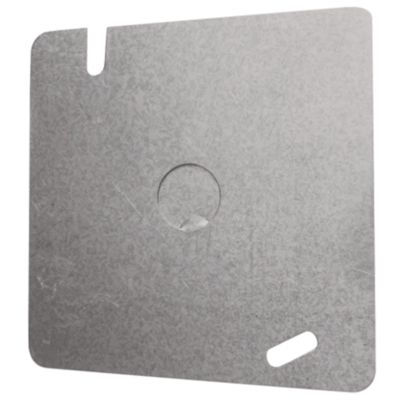 Tapa Galvanizada de 10 X 10 para caja de registro cuadrada economica, Volteck COD 45009