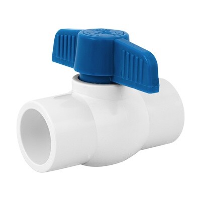 VALVULA DE ESFERA DE HCO DE 1" PARA CEMENTAR, TRUPER 49158
