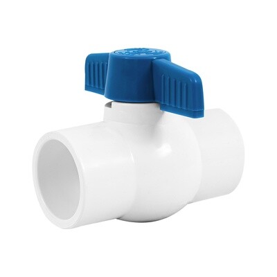 VALVULA DE ESFERA DE HCO DE 1 1/4" PARA CEMENTAR TRUPER 49159