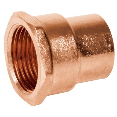 CONECTOR DE COBRE DE ROSCA INTERIOR  1-1/4" TCCO TRUPER 48898
