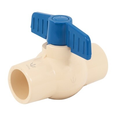 LLAVE VALVULA DE ESFERA DE CPVC 1" TRUPER 45049